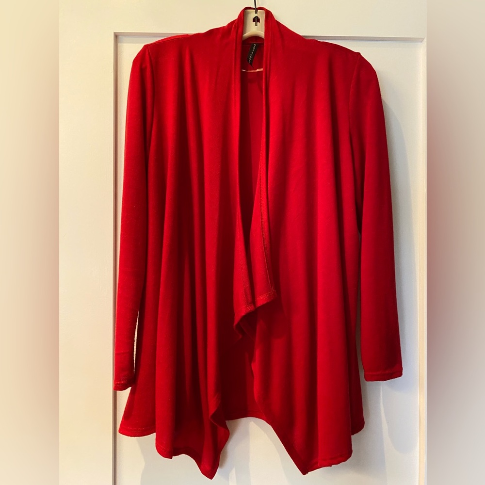 Rags & Couture Women’s Open Front, knit cardigan sweater, Size S 🇺🇸